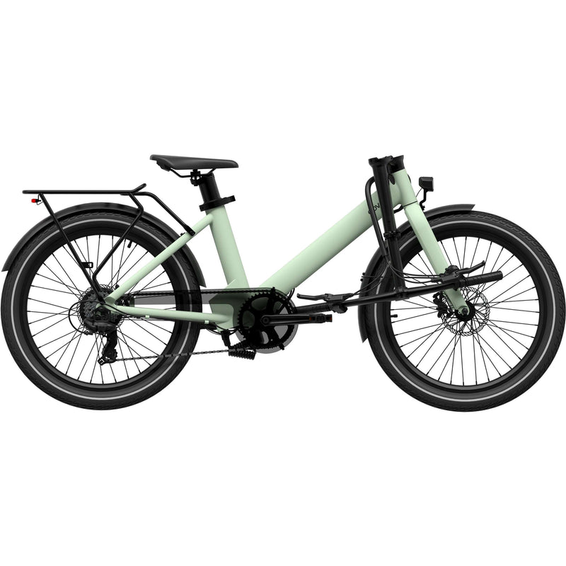 Afbeelding laden in galerijviewer, Eovolt Elektrische compactfiets Evening 24 v2 groen