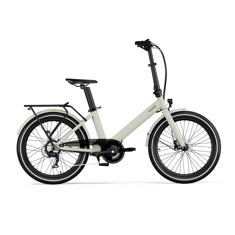 Afbeelding laden in galerijviewer, Eovolt Elektrische compactfiets Evening 24 v2 groen