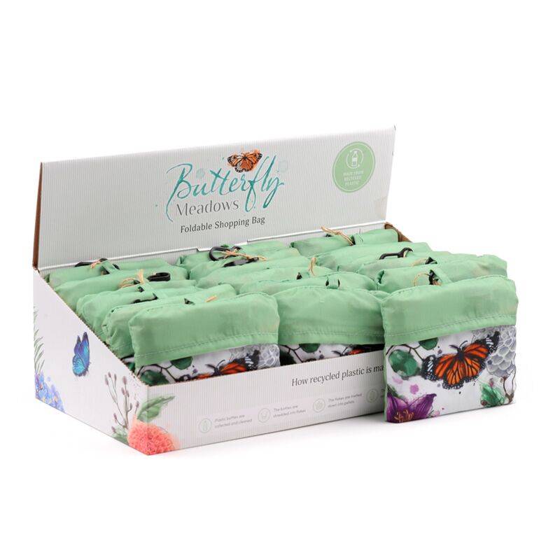 Afbeelding laden in galerijviewer, Opvouwbare tas - bij butterfly meadows