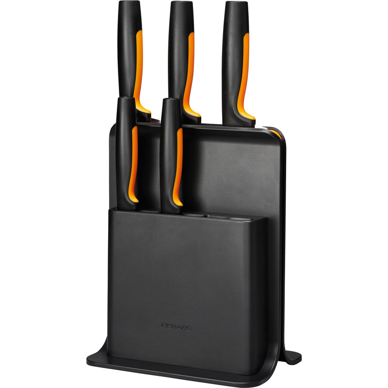 Afbeelding laden in galerijviewer, Fiskars Functional Form Kunststof messenblok met 5 messen
