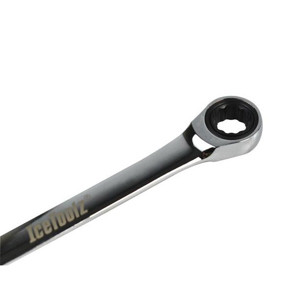 Afbeelding laden in galerijviewer, Steek- Ring-Ratelsleutel Icetoolz 10Mm