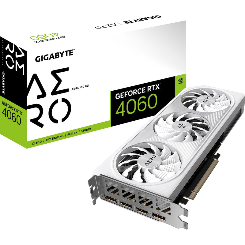 Afbeelding laden in galerijviewer, GIGABYTE GIGABYTE GeForce RTX 4060 AERO OC 8G