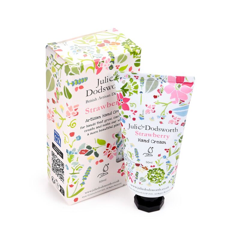 Afbeelding laden in galerijviewer, Julie dodsworth roze botanisch hydraterende handcreme 50ml