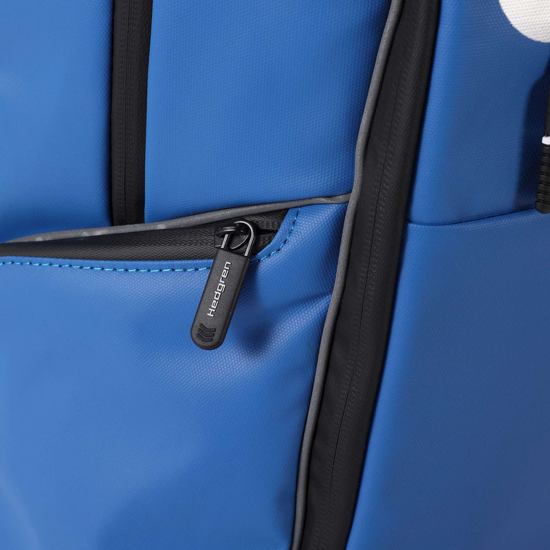Afbeelding laden in galerijviewer, Hedgren commute bike stem rugtas 15,6l strong blue