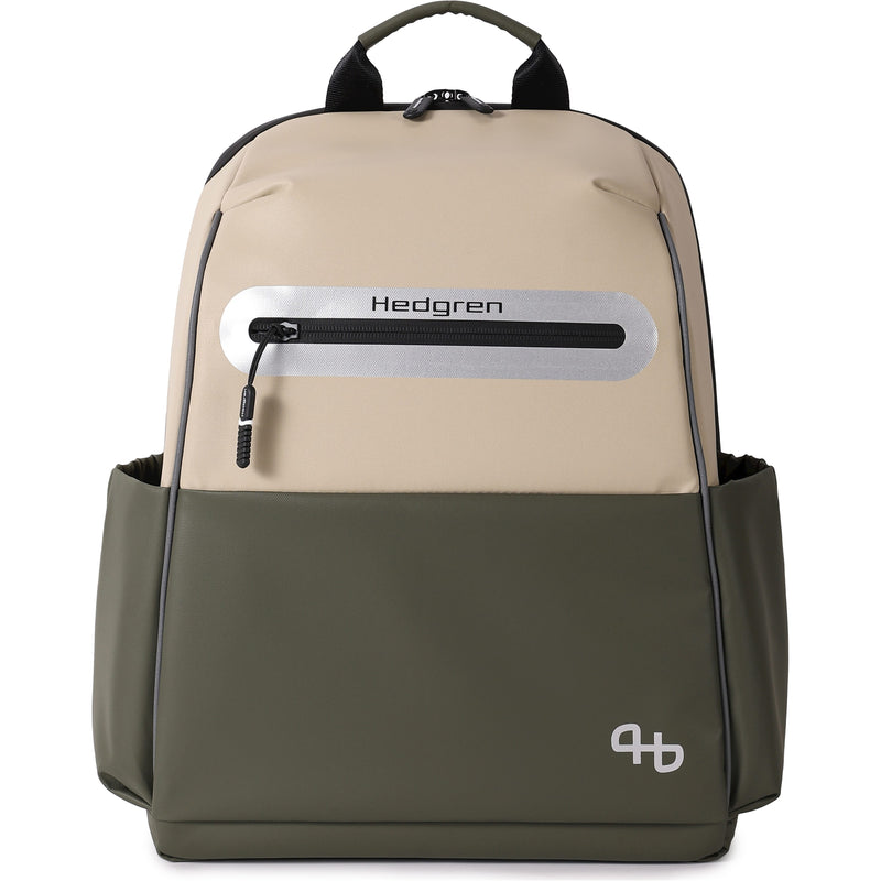 Afbeelding laden in galerijviewer, Hedgren commute bike rim rugtas 14l beige olive