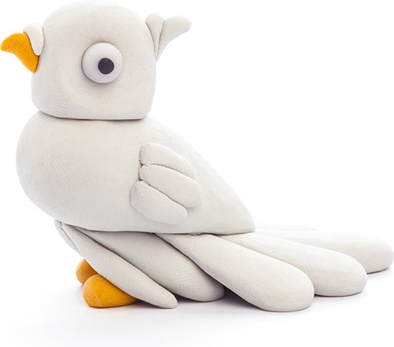 Afbeelding laden in galerijviewer, Hey-clay dove 3 cans boetseerklei