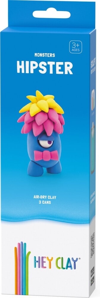 Afbeelding laden in galerijviewer, Hey-clay hipster 3 cans boetseerklei