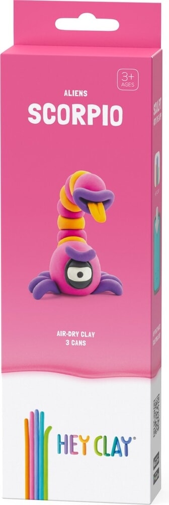 Afbeelding laden in galerijviewer, Hey-clay aliens scorpio 3 cans boetseerklei