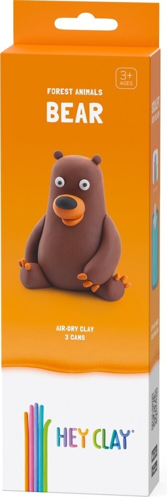 Afbeelding laden in galerijviewer, Hey-clay bear 3 cans boetseerklei