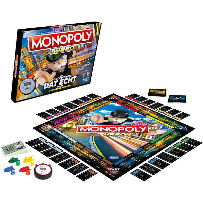Afbeelding laden in galerijviewer, Hasbro Monopoly Turbo