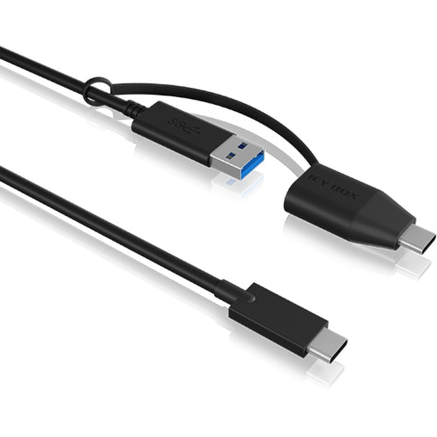 Afbeelding laden in galerijviewer, ICY BOX IB-CB033 USB-C > USB-A en USB-C