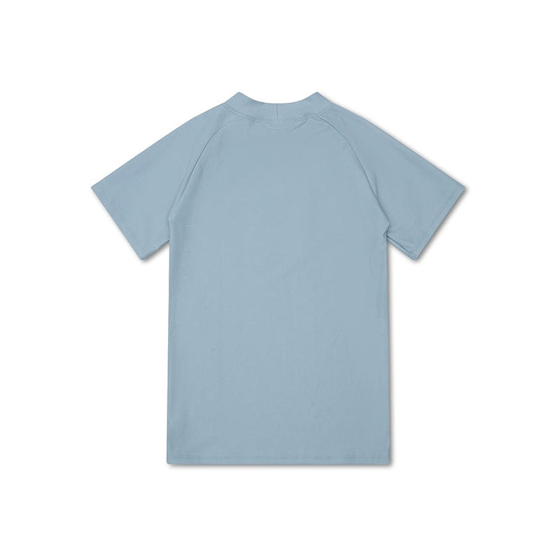 Afbeelding laden in galerijviewer, Pure tones | groen uv zwemshirt met korte mouwen