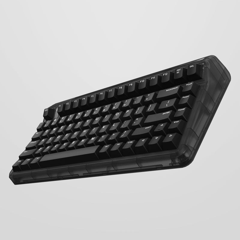 Afbeelding laden in galerijviewer, Iqunix og80 dark side wireless mechanical keyboard