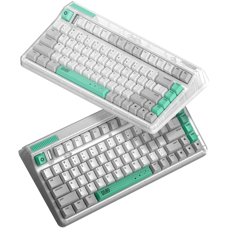 Afbeelding laden in galerijviewer, Iqunix og80 wormhole wireless mechanical keyboard