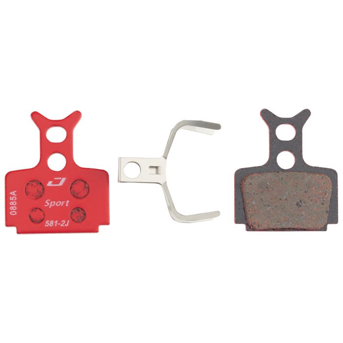 Afbeelding laden in galerijviewer, Jagwire sport semi-metallic disc brake pad - formula (cura)