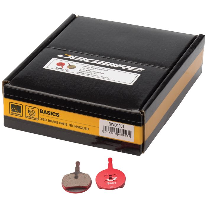 Afbeelding laden in galerijviewer, Jagwire sport semi-metallic disc brake pad - workshop (25 pairs) - avid (bb5)