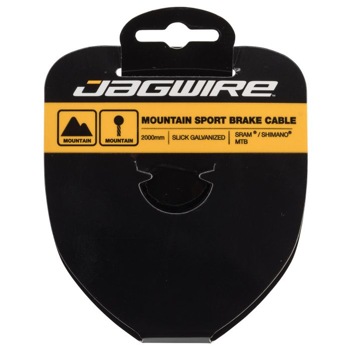 Afbeelding laden in galerijviewer, Jagwire mountain brake cable - sport slick galvanized - 1.5x2000mm - sram shimano