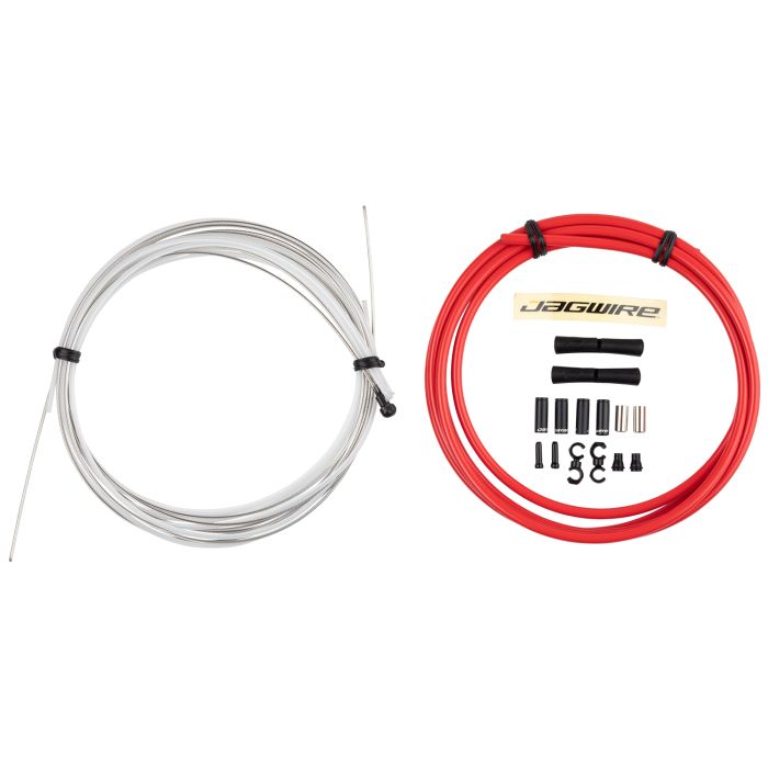 Afbeelding laden in galerijviewer, Jagwire road elite sealed brake kit - red