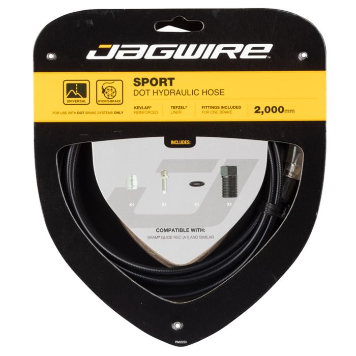 Afbeelding laden in galerijviewer, Jagwire sport dot hydraulic hose kit - sram (g2) - black