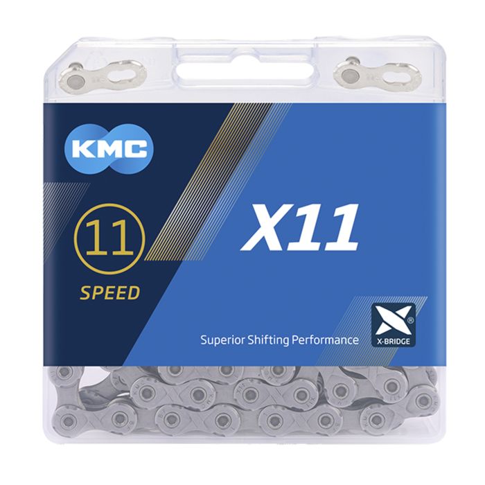 Afbeelding laden in galerijviewer, KMC X11R grijs 118 schakels (bicycle lock)