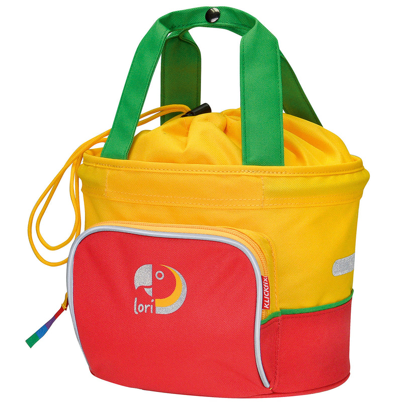 Afbeelding laden in galerijviewer, Klickfix stuurtas shopper kind lori 4l rood