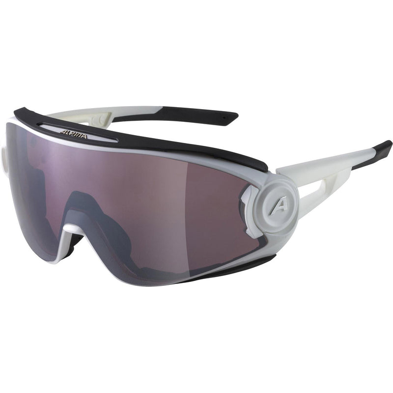 Afbeelding laden in galerijviewer, Alpina sports sportbril 5w1ng qv mat wit