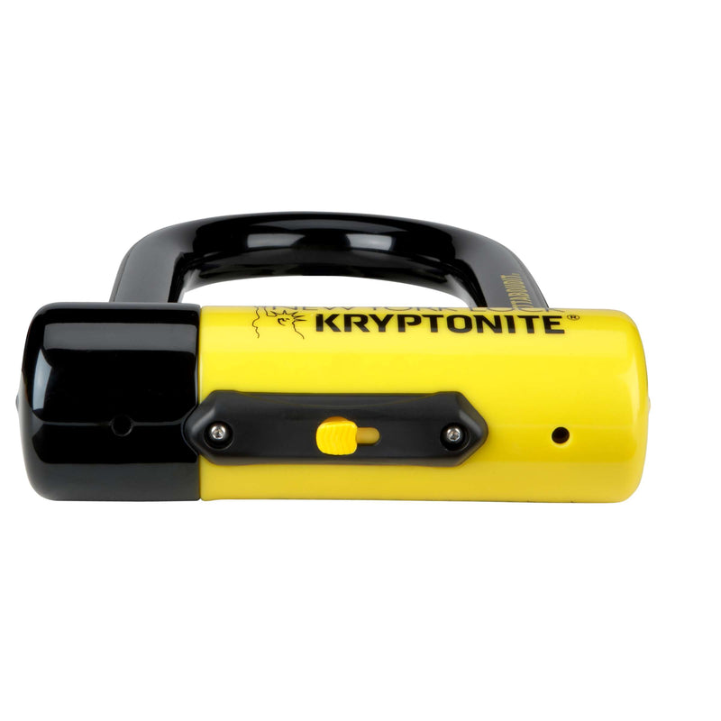 Afbeelding laden in galerijviewer, Kryptonite new york fahgettaboudit mini beugelslot s cooter – art-4 – motor, scooter, elektrische fietsen – 215,3 x 8,3 cm – geel