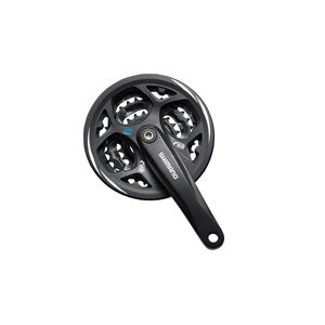 Afbeelding laden in galerijviewer, Shimano crankstel altus m311 7 8v 22 32 42t -5mm verdiept