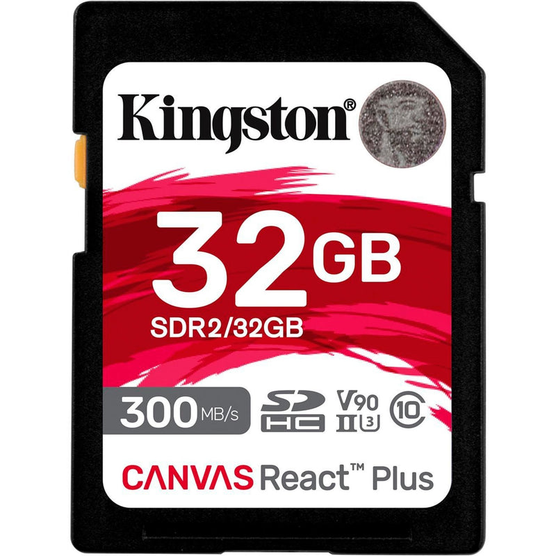 Afbeelding laden in galerijviewer, Kingston Canvas React Plus 32 GB SDHC