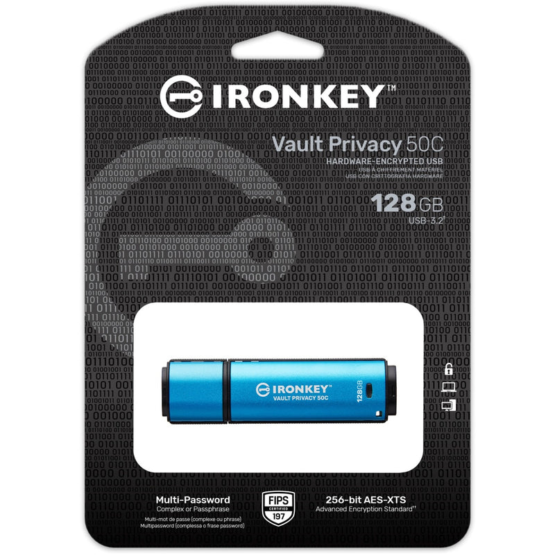 Afbeelding laden in galerijviewer, Kingston IronKey Vault Privacy 50 128 GB