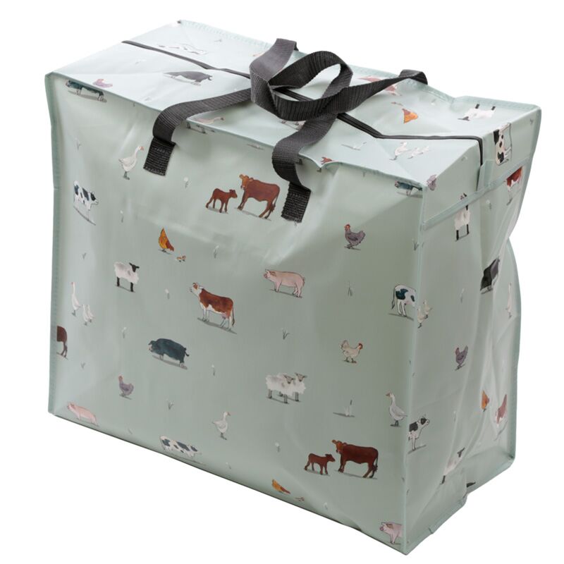 Afbeelding laden in galerijviewer, Wilgen boerderij - waszak opbergtas met rits