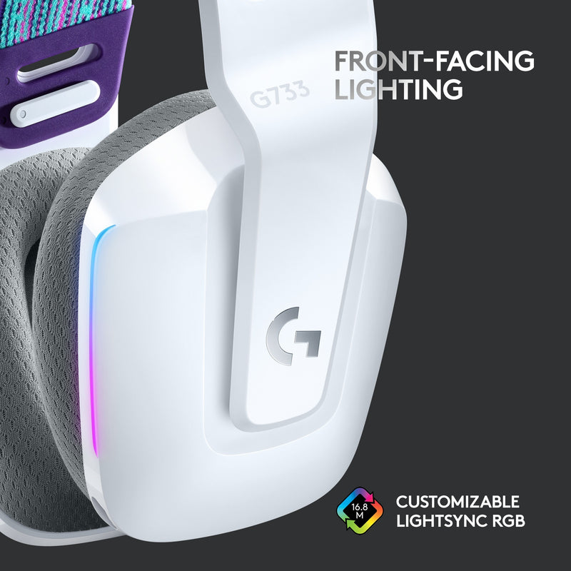 Afbeelding laden in galerijviewer, Logitech g733 lightspeed wireless rgb gaming headset