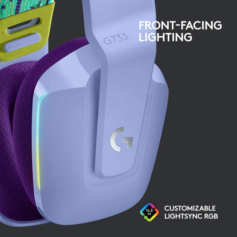 Afbeelding laden in galerijviewer, Logitech Logitech G733 LIGHTSPEED Wireless RGB Gaming Headset