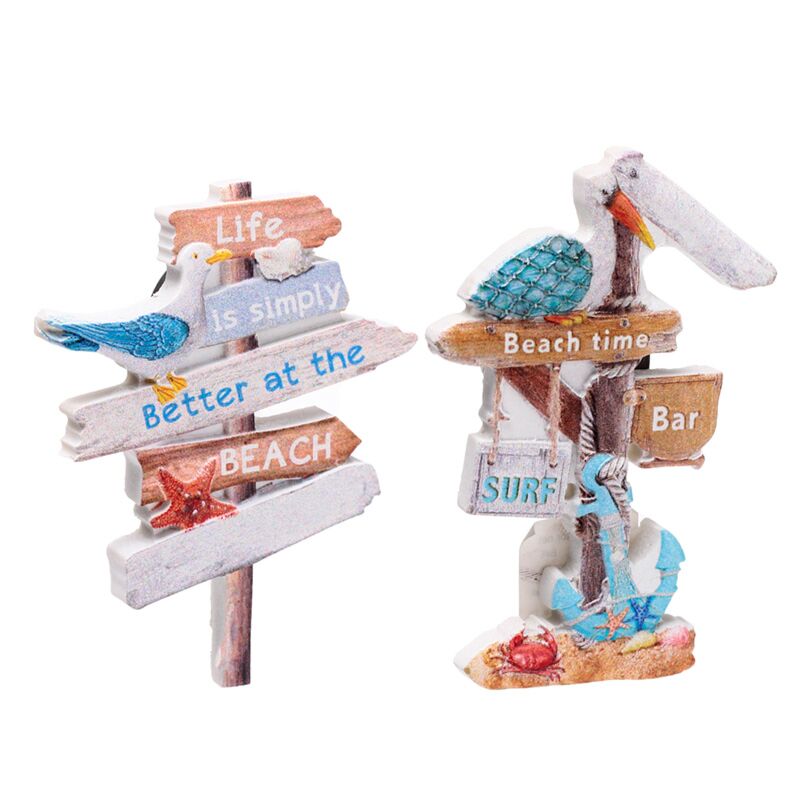 Afbeelding laden in galerijviewer, Strand borden slogans 3d zee strand souvenir magneet