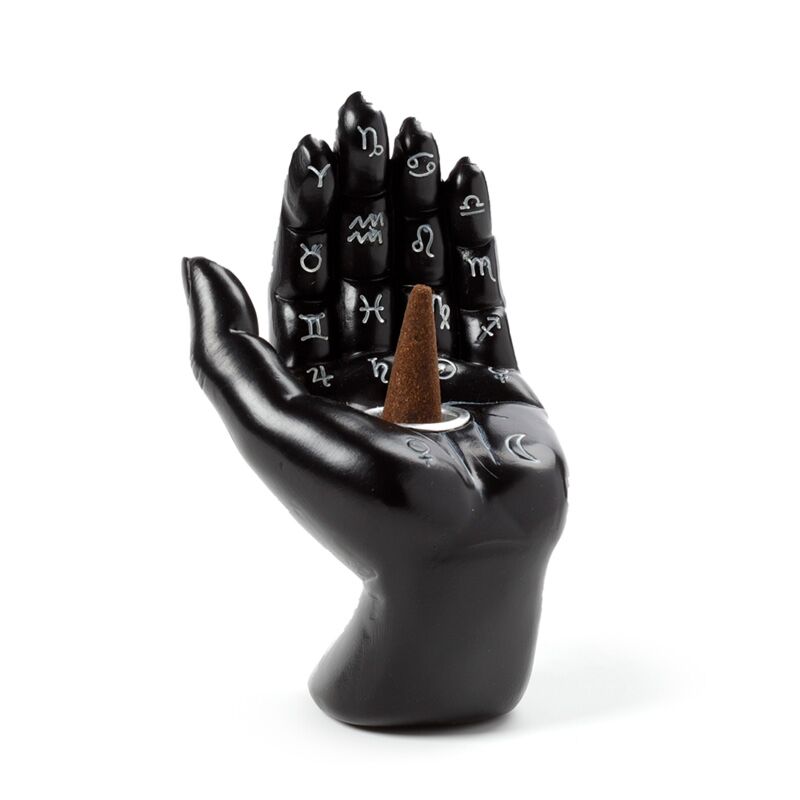 Afbeelding laden in galerijviewer, Mantra hand tarot handpalm wierookhouder