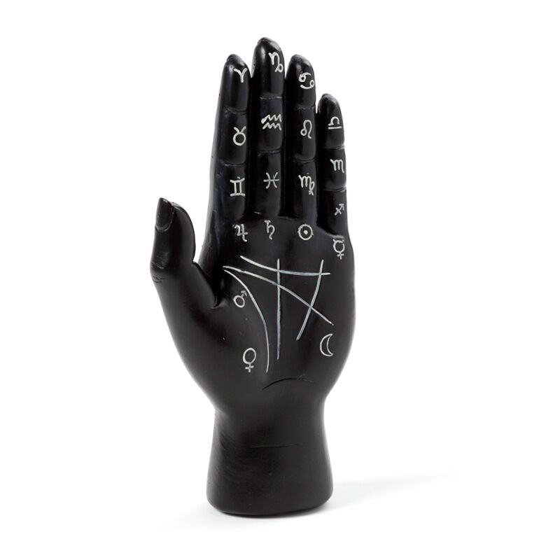 Afbeelding laden in galerijviewer, Zwarte mantra hand tarot handpalm