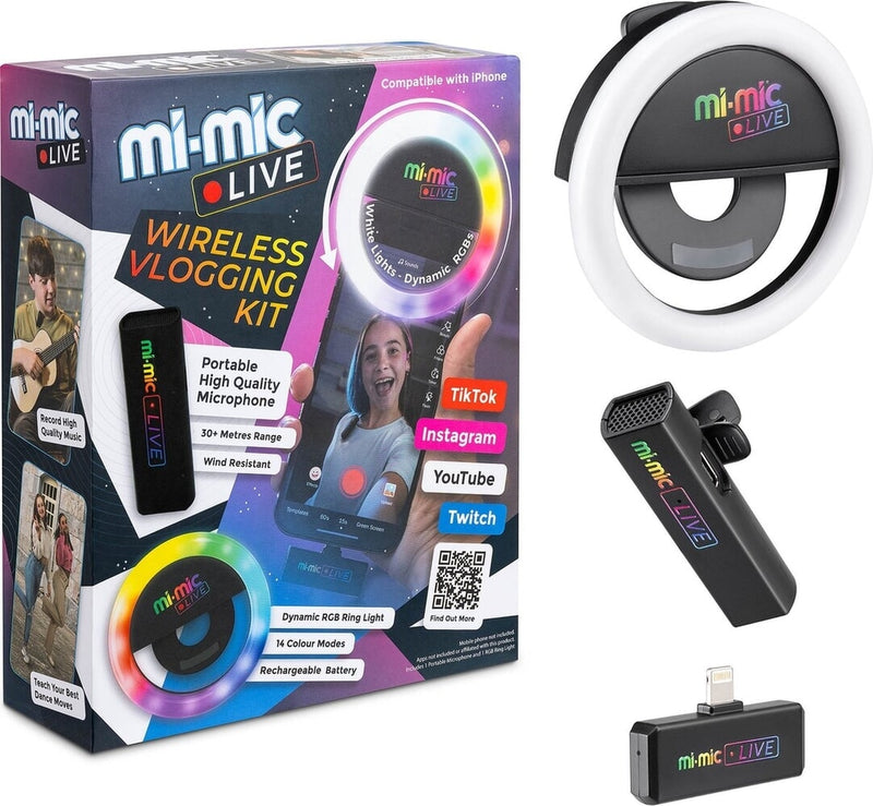 Afbeelding laden in galerijviewer, Mi-mic live - vlogging kit: apple