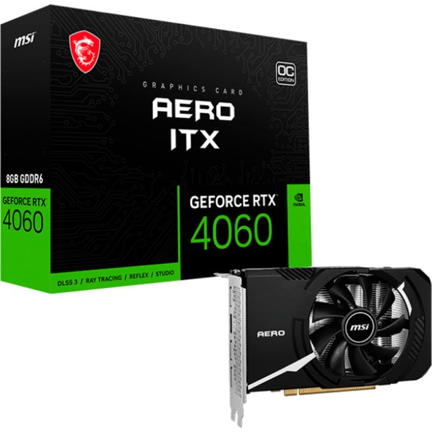 Afbeelding laden in galerijviewer, MSI GeForce RTX 4060 AERO ITX 8G OC