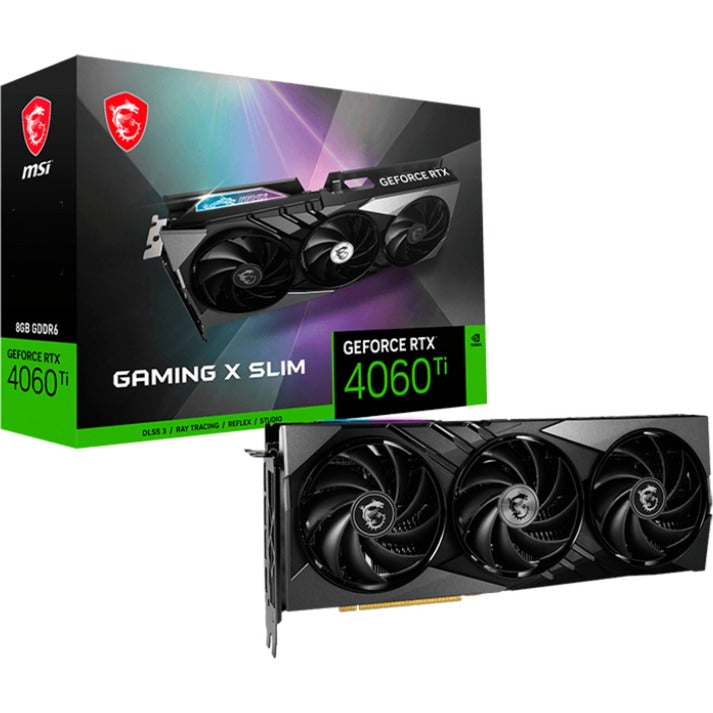 Afbeelding laden in galerijviewer, MSI MSI GeForce RTX 4060 Ti GAMING X SLIM 8G