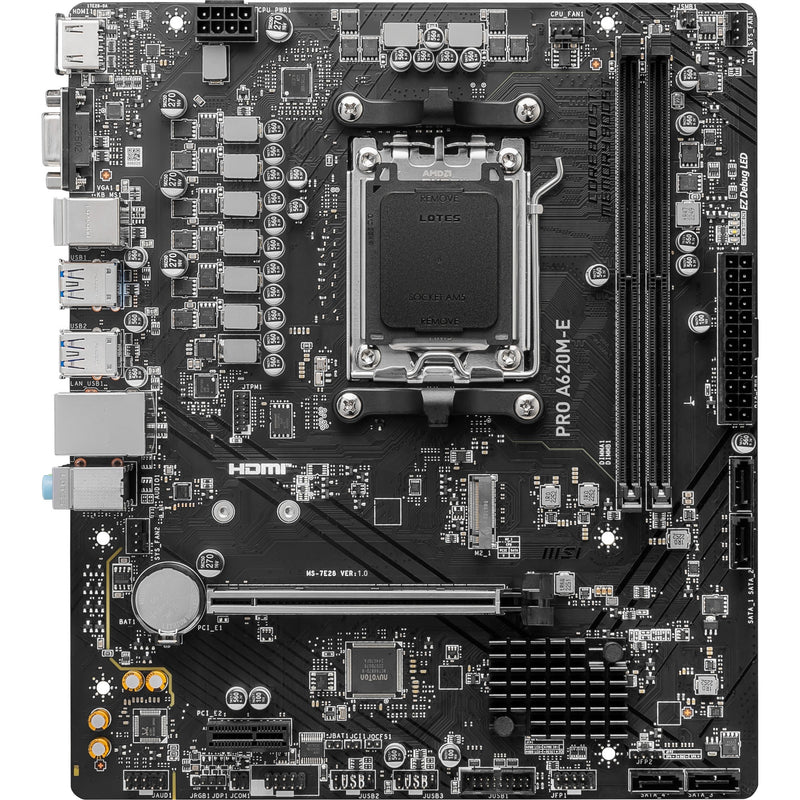 Afbeelding laden in galerijviewer, MSI PRO A620M-E