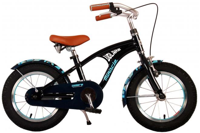 Afbeelding laden in galerijviewer, Volare Miracle Cruiser Kinderfiets - Jongens - 14 inch - Mat Blauw - Prime Collection