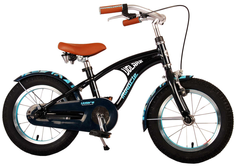 Afbeelding laden in galerijviewer, Volare Miracle Cruiser Kinderfiets - Jongens - 14 inch - Mat Blauw - Prime Collection