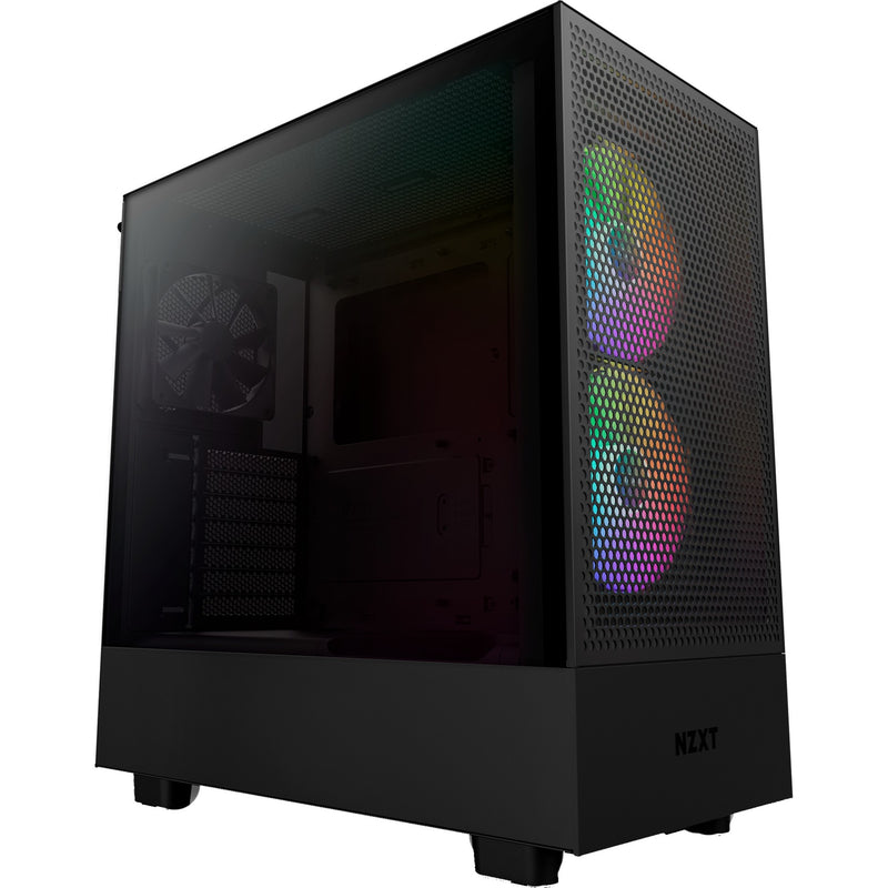 Afbeelding laden in galerijviewer, NZXT NZXT H5 Flow RGB All Black