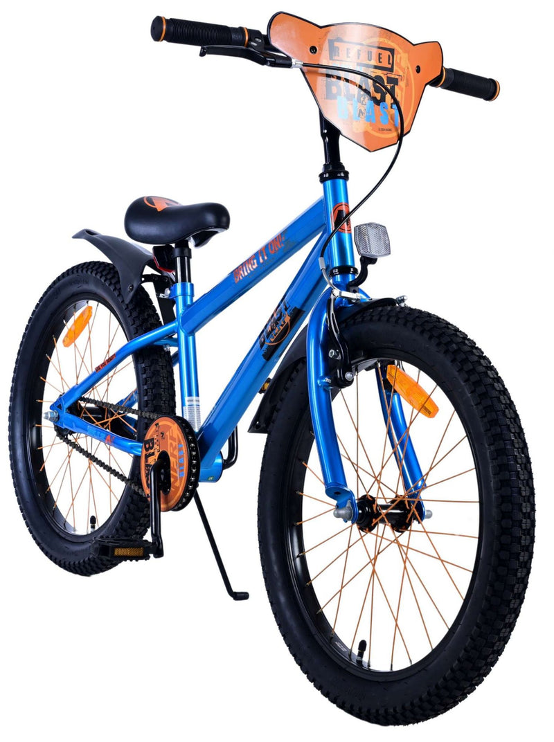 Afbeelding laden in galerijviewer, Nerf kinderfiets - jongens - 20 inch - satijn blauw