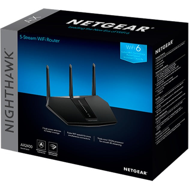 Afbeelding laden in galerijviewer, Netgear Nighthawk AX 5-Stream WiFi 6 Router