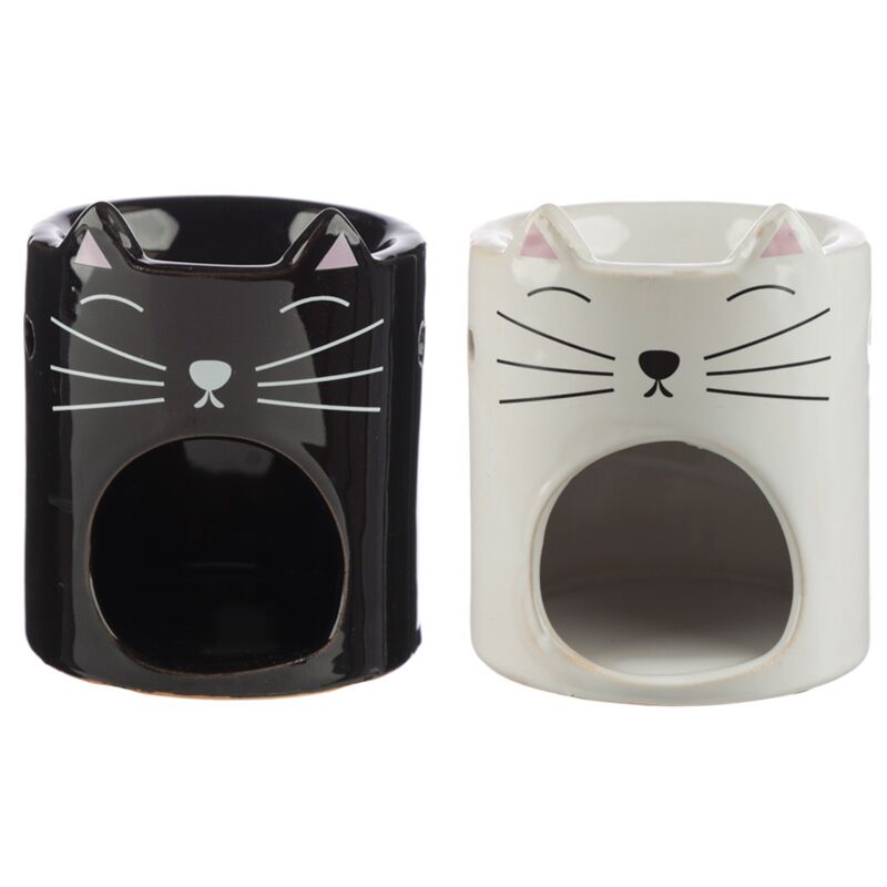 Afbeelding laden in galerijviewer, Feline fine kat keramiek geurbrander - small