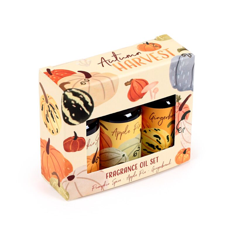 Afbeelding laden in galerijviewer, Autumn harvest set van 3 geuroliën