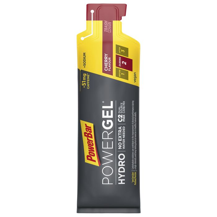 Afbeelding laden in galerijviewer, Powerbar powergel hydro (24 x 67ml) - cherry (caffeine)