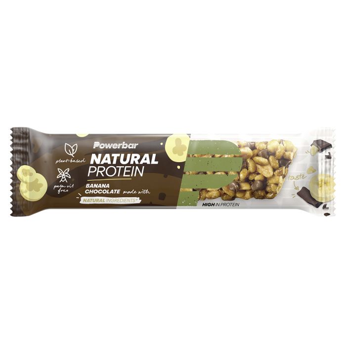 Afbeelding laden in galerijviewer, Powerbar natural protein (18 x 40gr) - banana chocolate