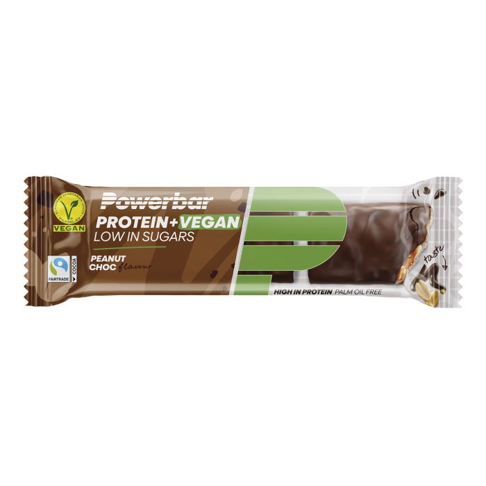 Afbeelding laden in galerijviewer, Powerbar protein+ vegan (12 x 42gr) - peanut chocolate